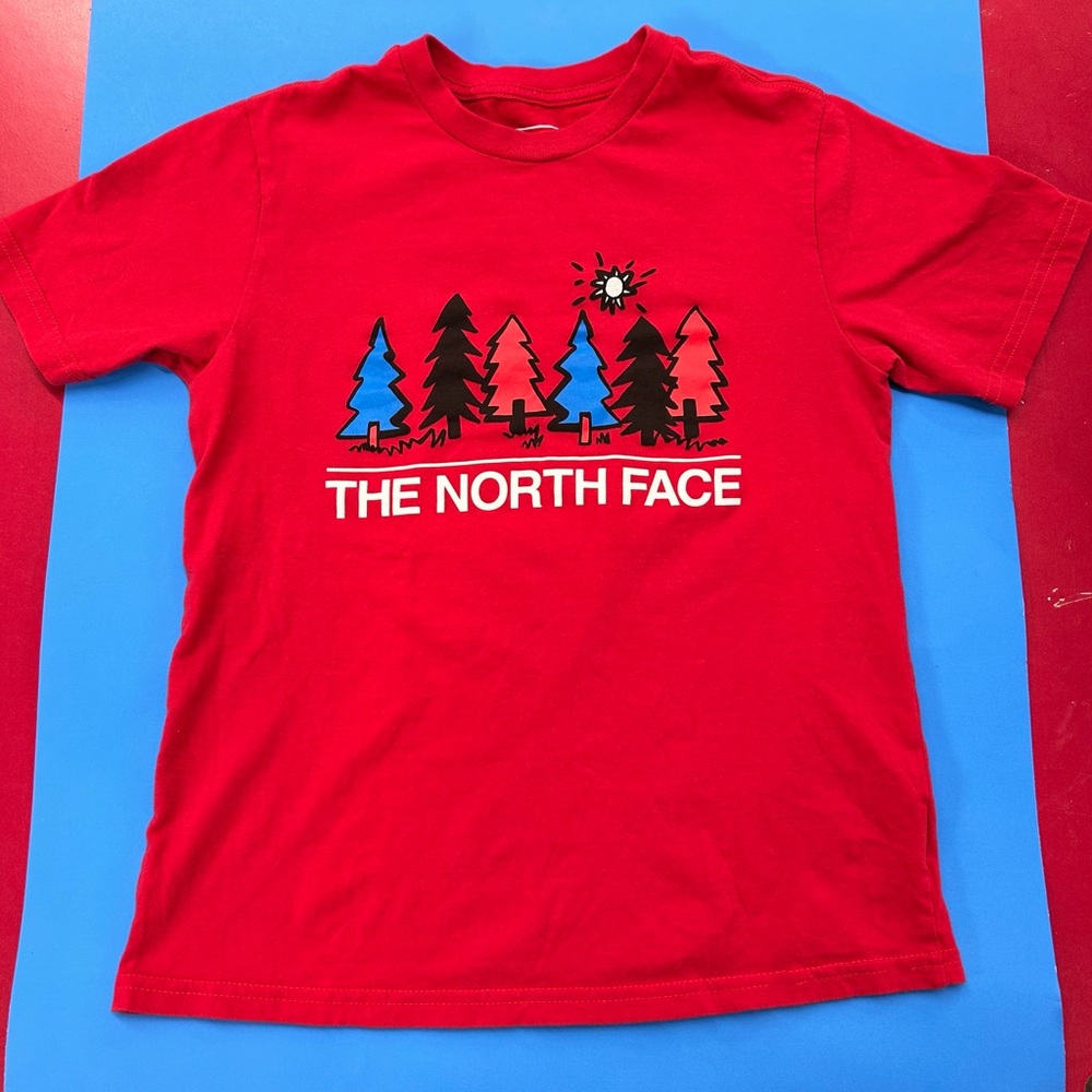 The North Face Red Graphic Tee